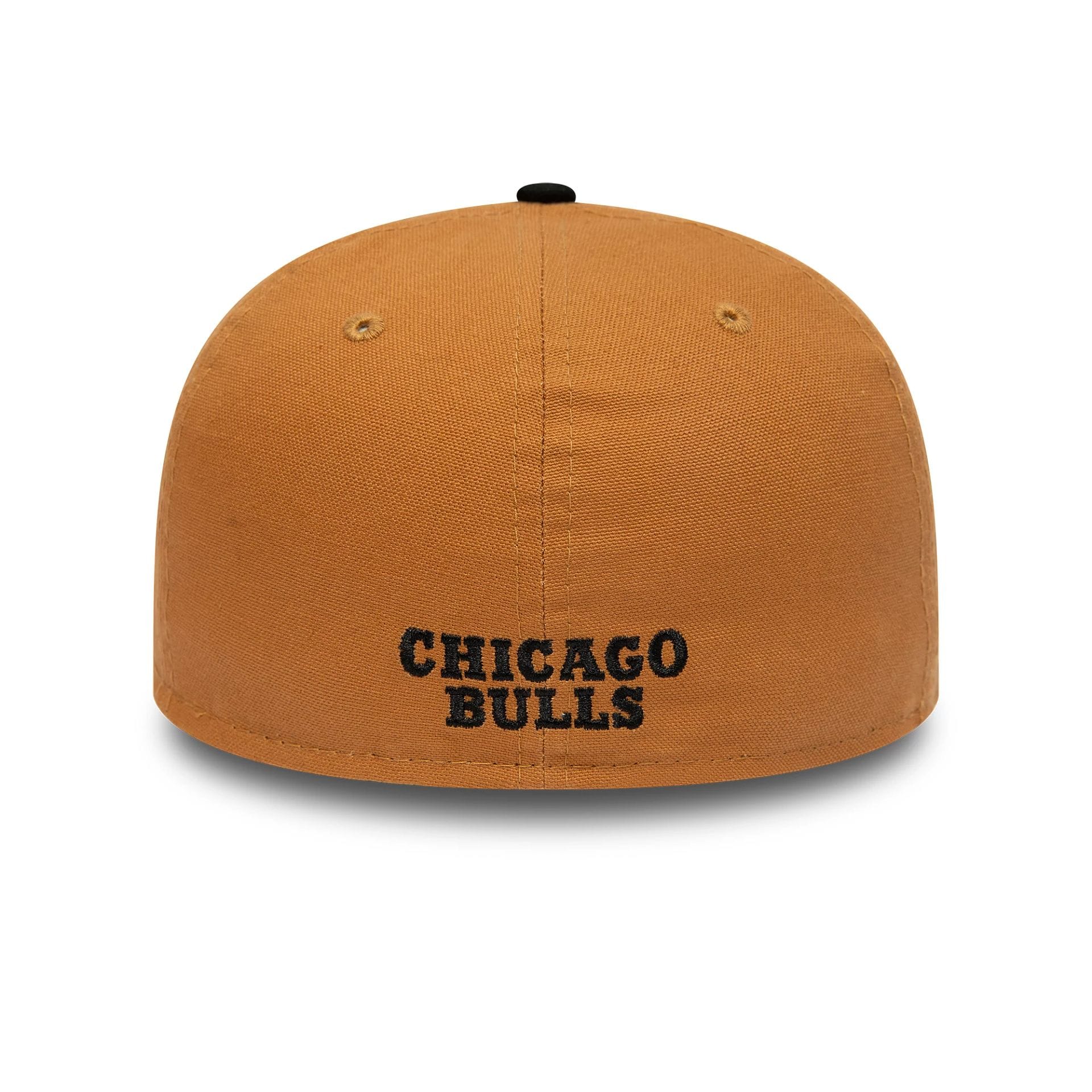 This is a Chicago Bulls Bronze Beige 59FIFTY Fitted Cap 4
