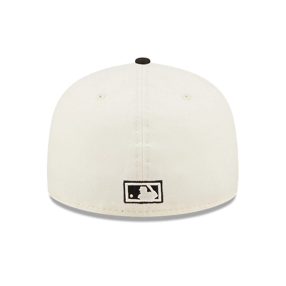 This is a Pittsburgh Pirates Chrome White 59FIFTY Fitted Cap 6