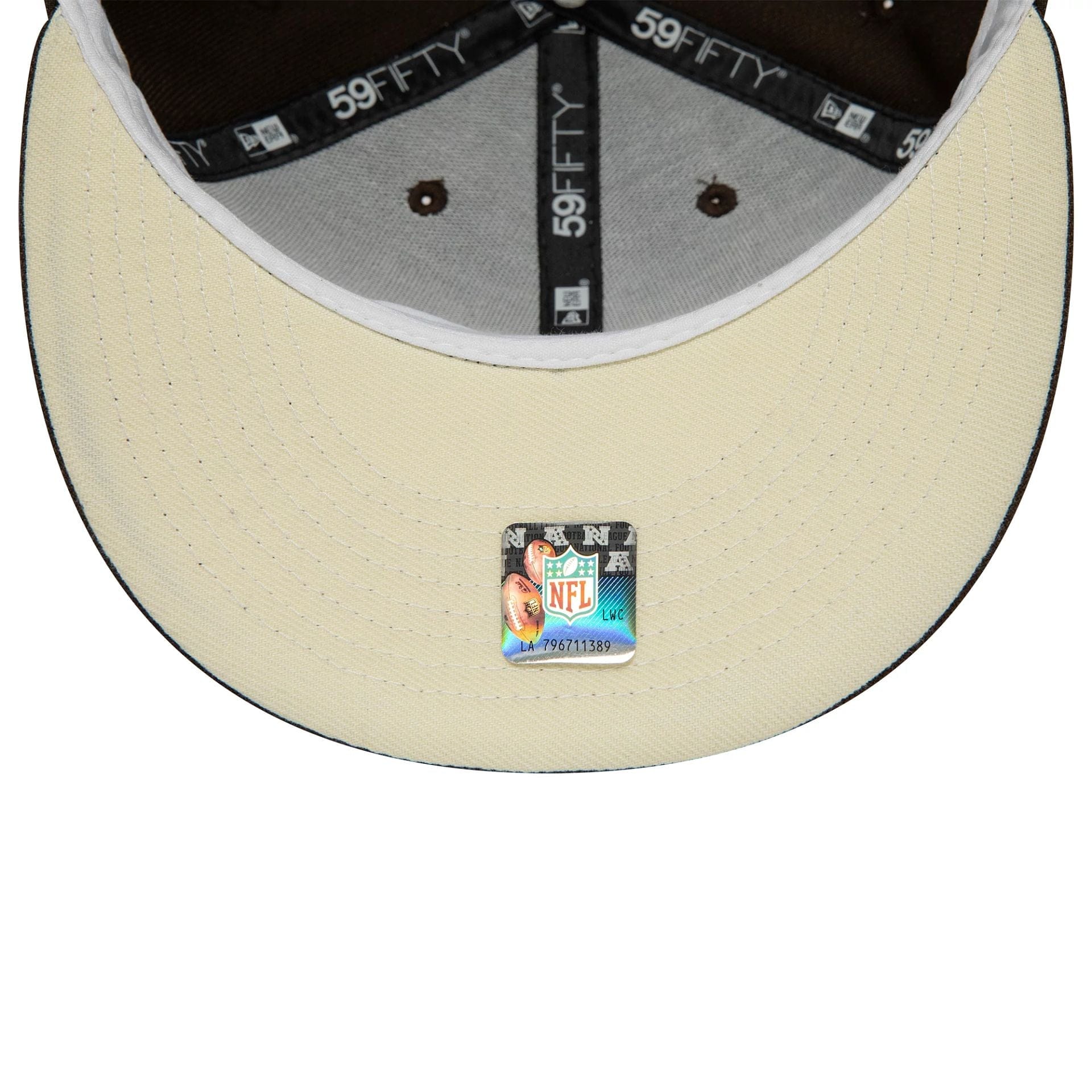 This is a Arizona Cardinals NFL Dark Brown 59FIFTY Fitted Cap 2