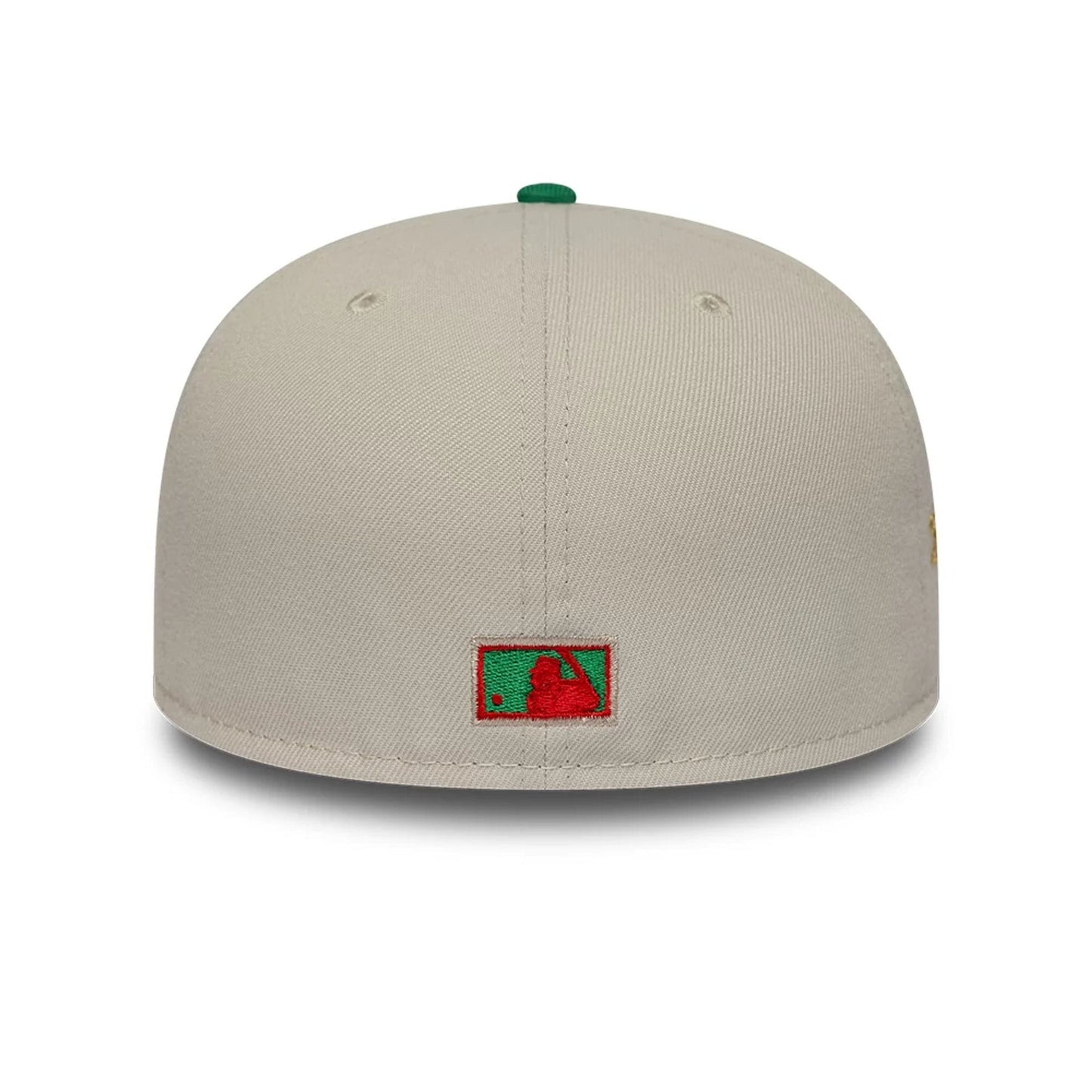 Pictured is this MLB Cooperstown Houston Astros 59FIFTY Fitted cap in Beige. 5