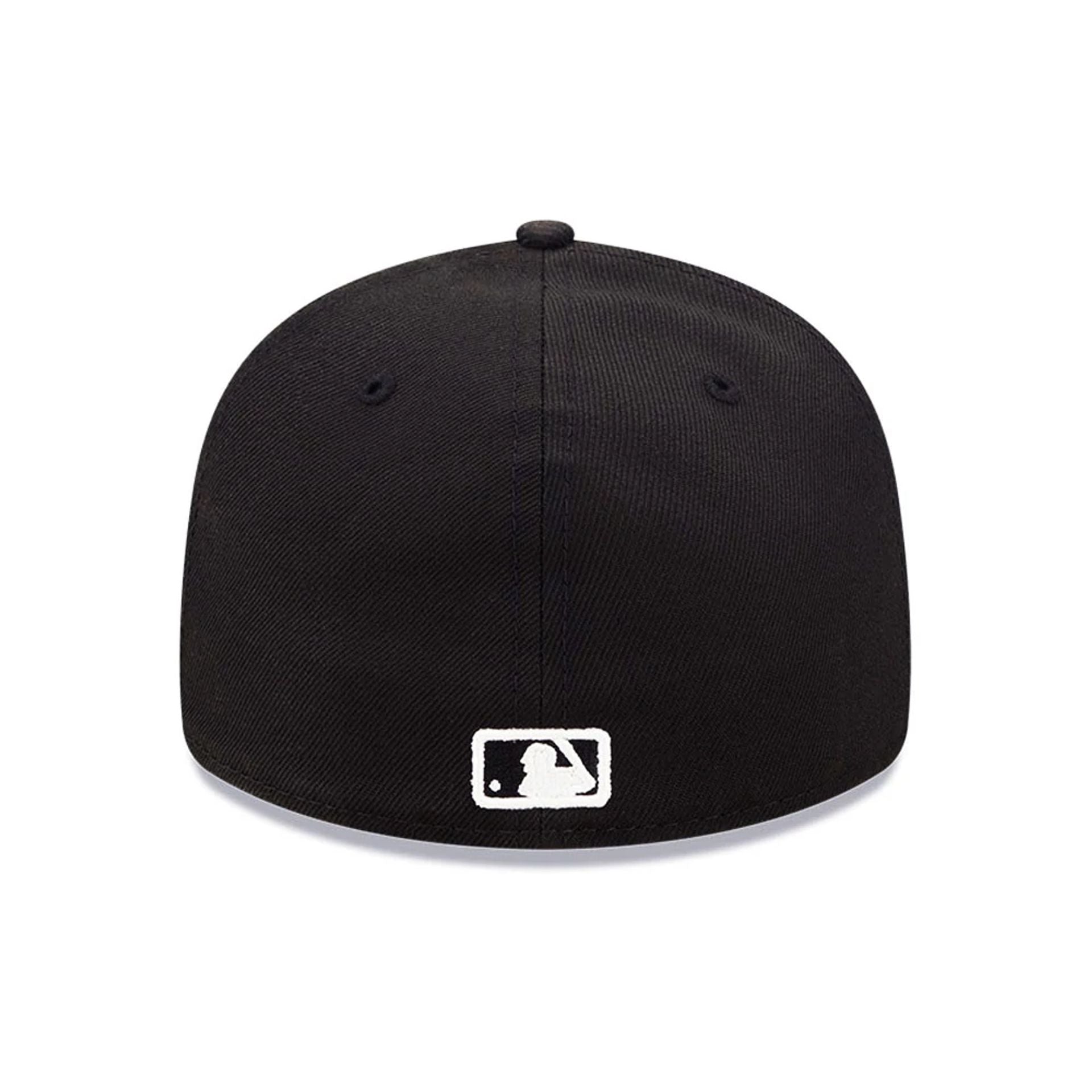 This is a Arizona Diamondbacks Black 59FIFTY Low Profile Cap 6