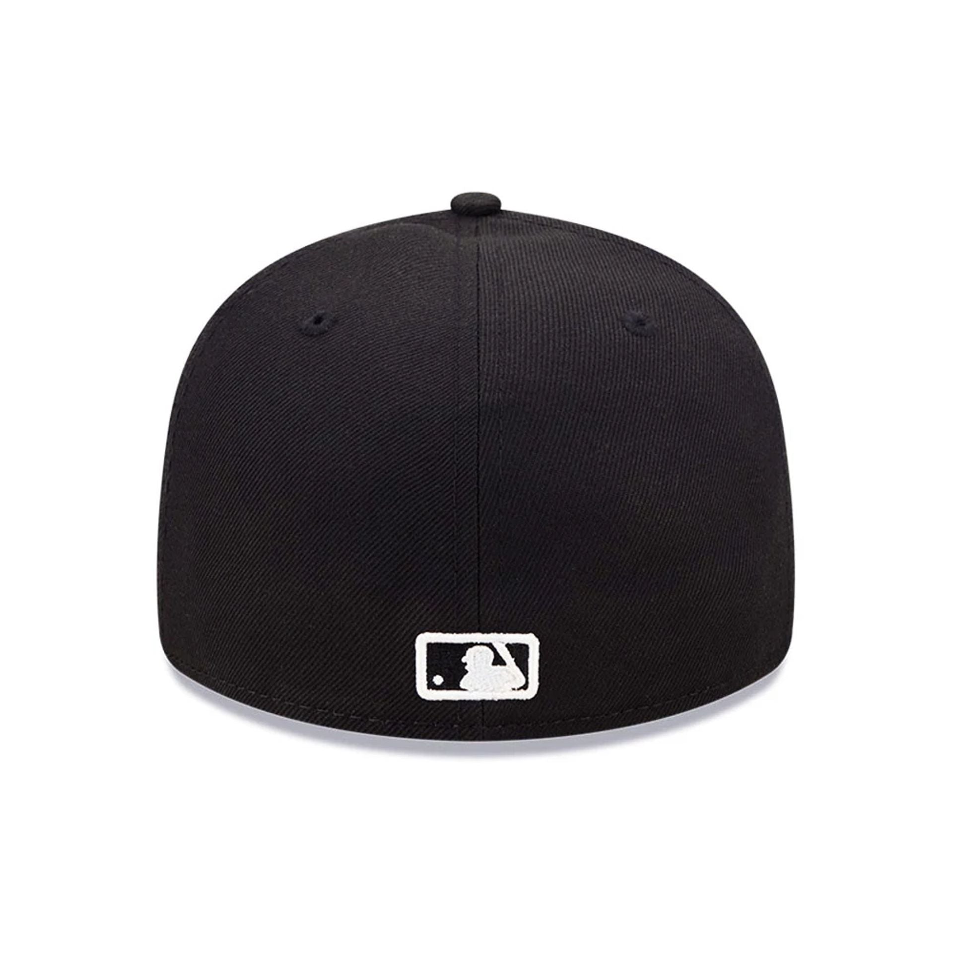 This is a Miami Marlins Black Low Profile 59FIFTY Fitted Cap 6