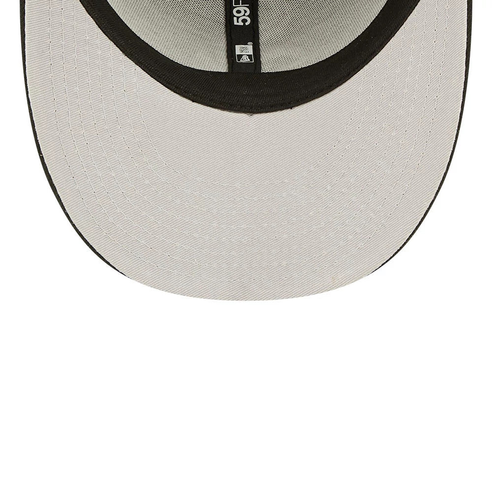 Pictured is this Chicago White Sox Black Low Profile 59FIFTY Fitted Cap 2