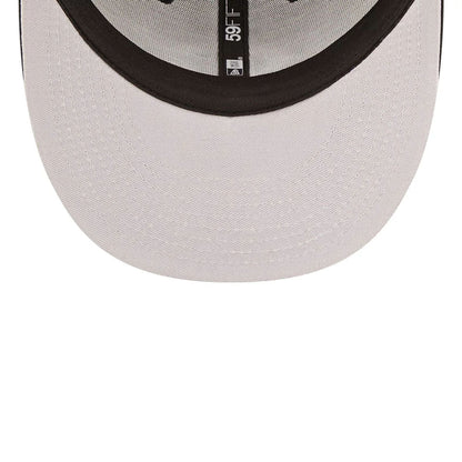 Pictured is this LA Dodgers MLB Black Low Profile 59FIFTY Fitted cap. 2