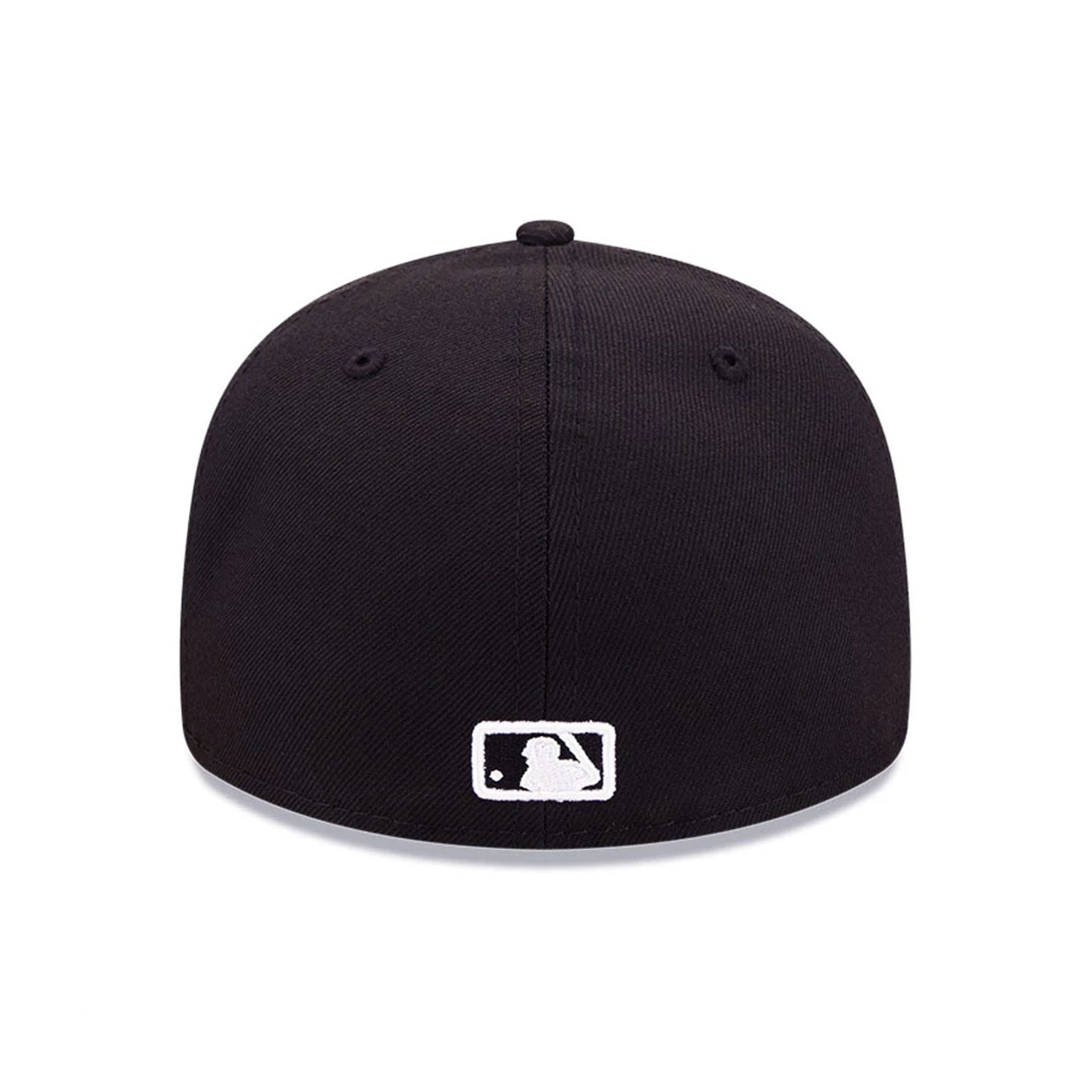 This is a Seattle Mariners Black Low Profile 59FIFTY Fitted Cap 6