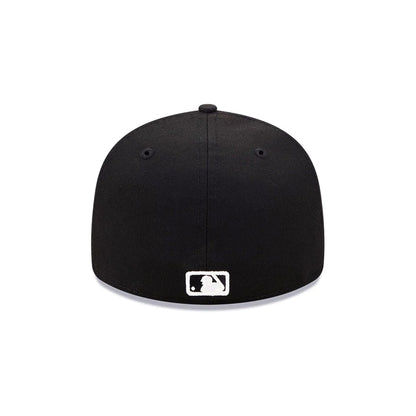 Pictured is this Athletics MLB Black  Low Profile 59FIFTY Fitted cap. 8