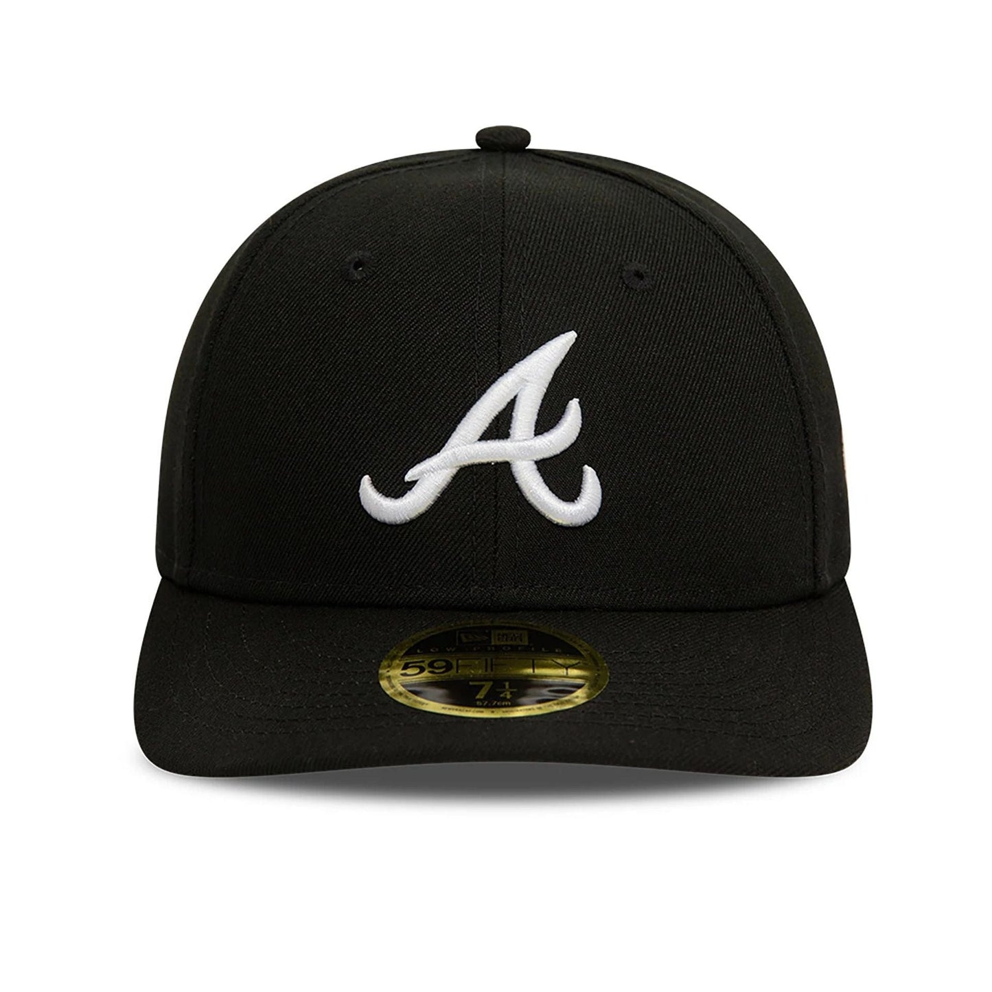 Pictured is this Atlanta Braves Black Low Profile 59FIFTY Fitted Cap 3