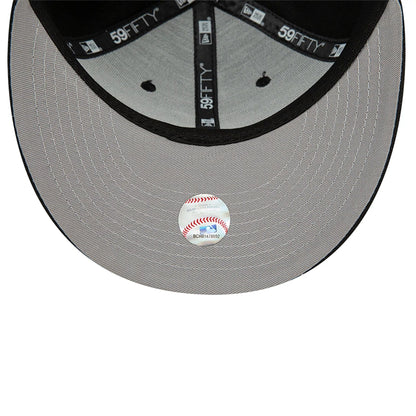 Pictured is this Atlanta Braves Black Low Profile 59FIFTY Fitted Cap 2