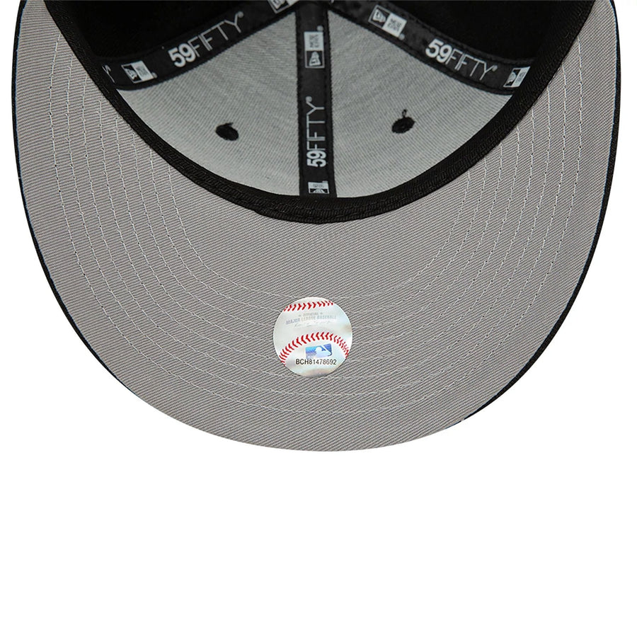 Pictured is this Atlanta Braves Black Low Profile 59FIFTY Fitted Cap 2