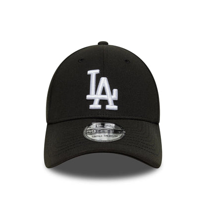 This is a LA Dodgers MLB Black 39THIRTY Stretch Fit Cap 2