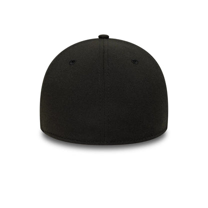 This is a LA Dodgers MLB Black 39THIRTY Stretch Fit Cap 6