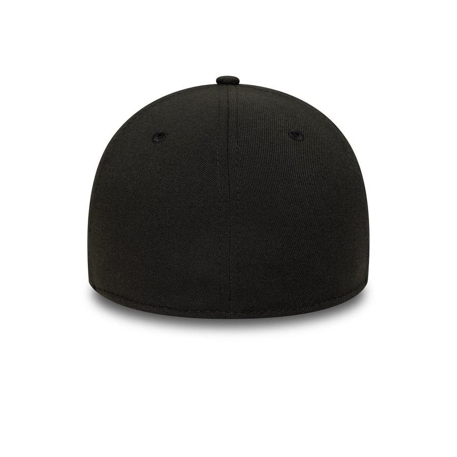 This is a LA Dodgers MLB Black 39THIRTY Stretch Fit Cap 6