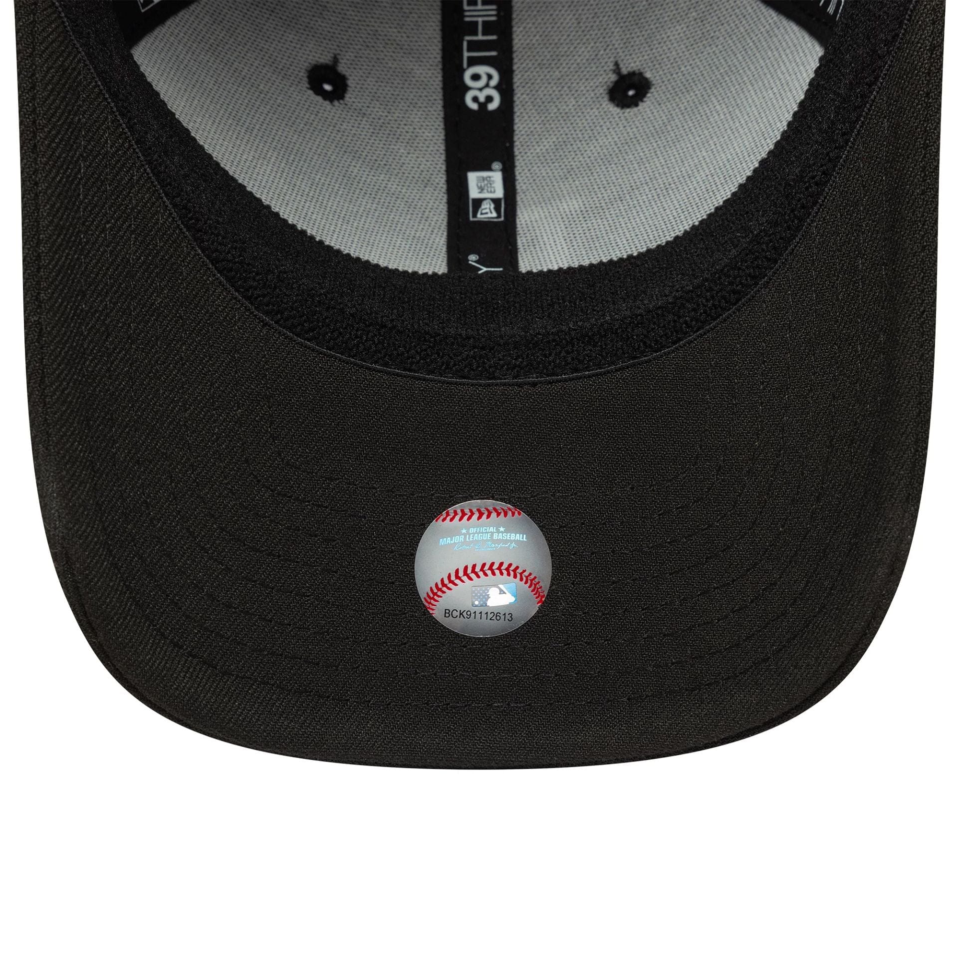 This is a LA Dodgers MLB Black 39THIRTY Stretch Fit Cap 7