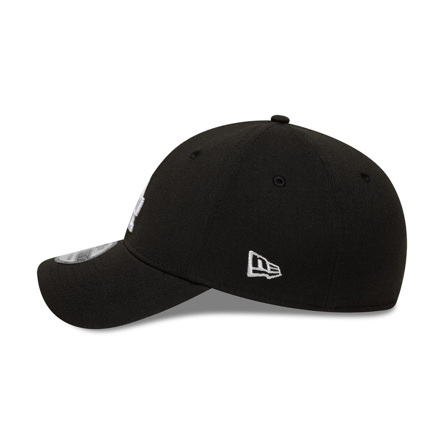 This is a LA Dodgers MLB Black 39THIRTY Stretch Fit Cap 4