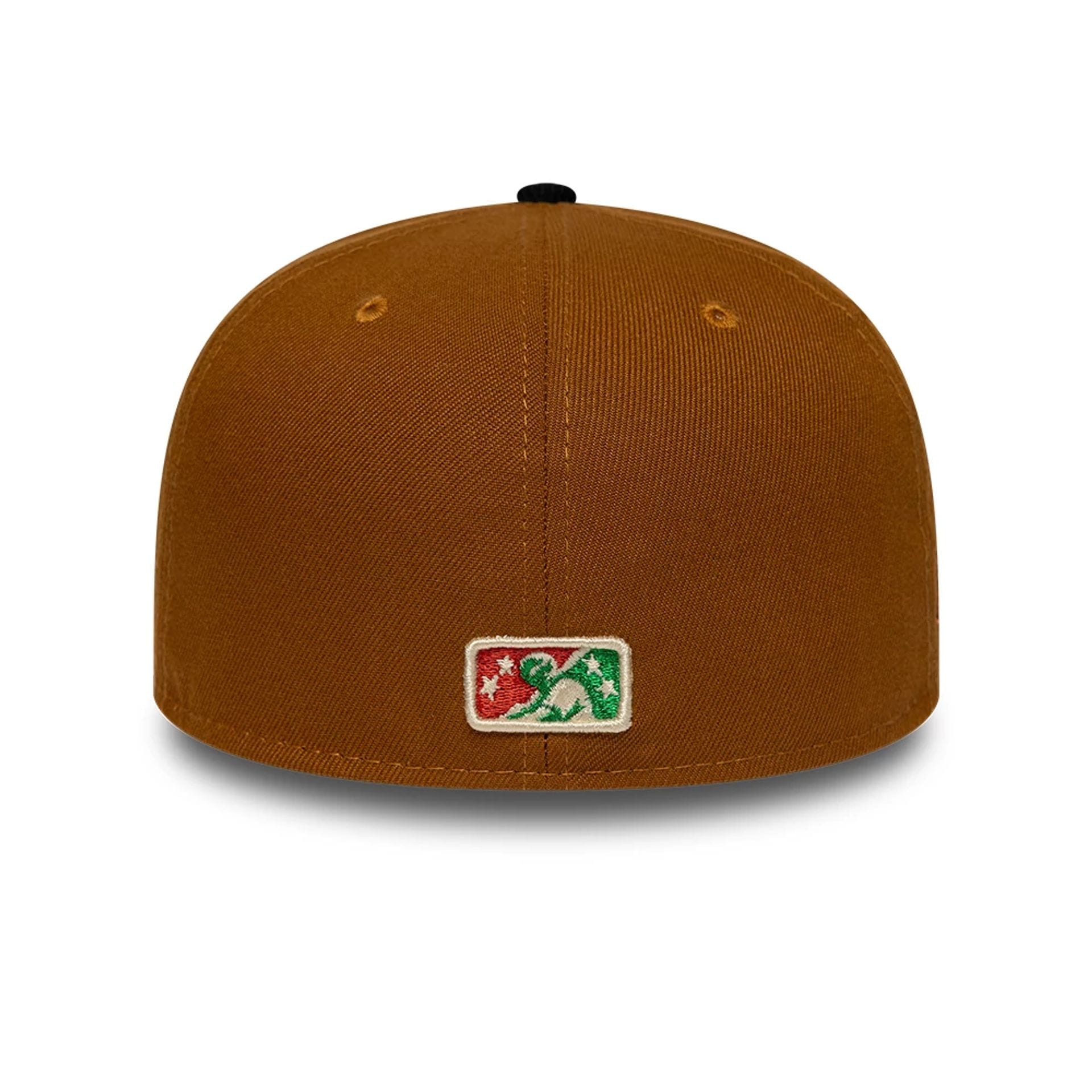 Pictured is this MiLB Hometown Buffalo Bisons 59FIFTY Fitted cap in brown. 5