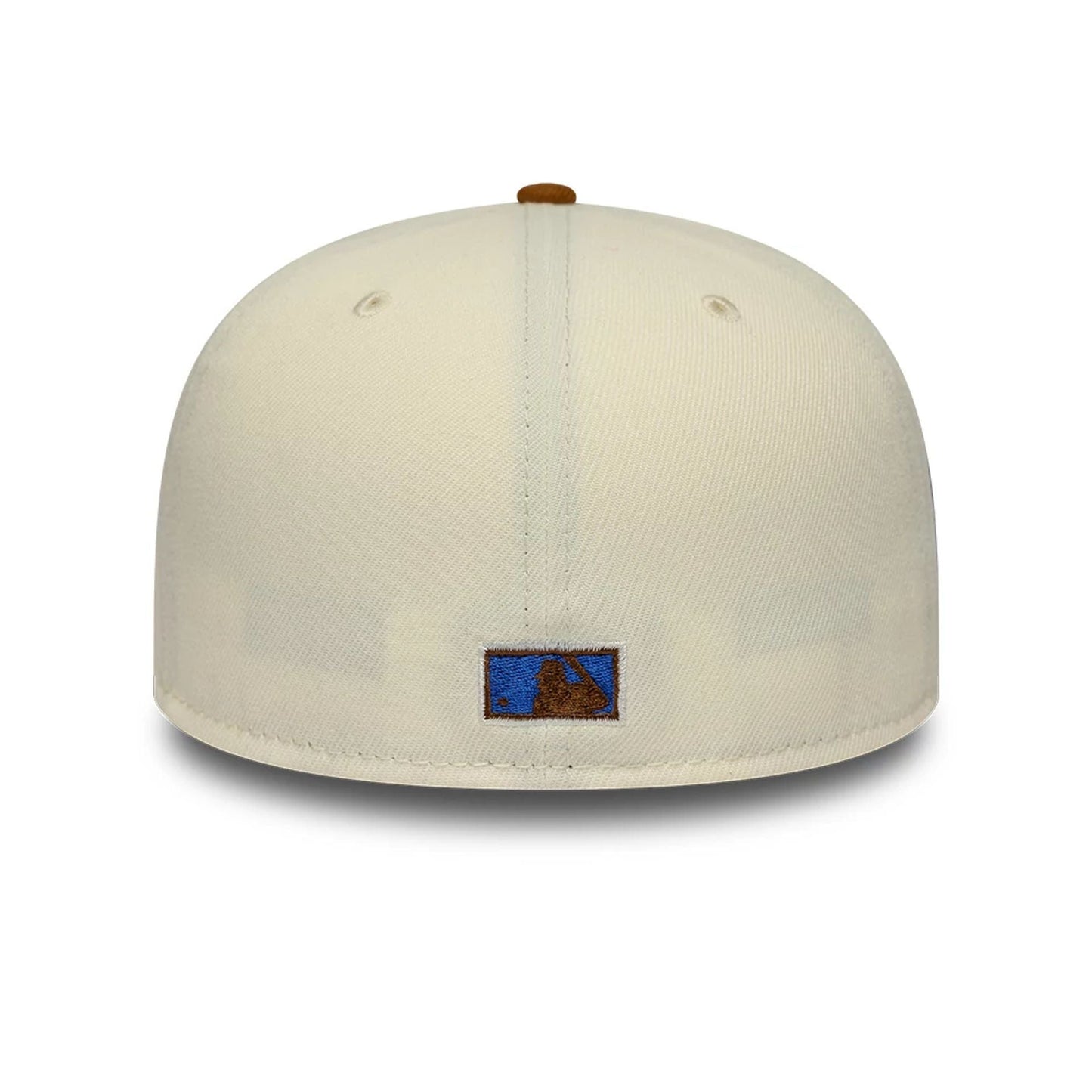 Pictured is this MLB Cooperstown Jackie Robinson Brooklyn Dodgers 59FIFTY Fitted cap in white. 5