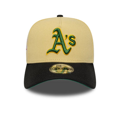 Pictured is this MLB Vegas Athletics 9FORTY A-Frame cap in gold. 3