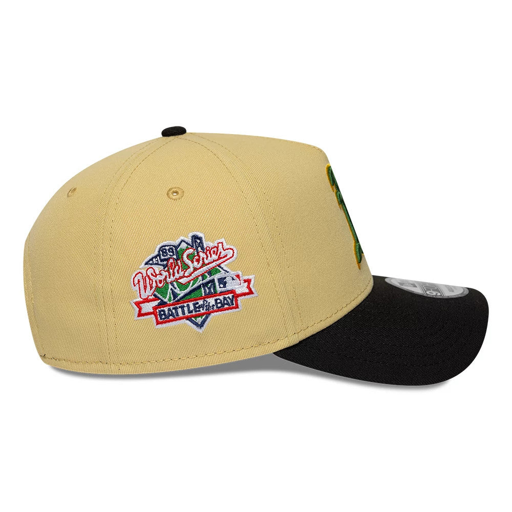 Pictured is this MLB Vegas Athletics 9FORTY A-Frame cap in gold. 5