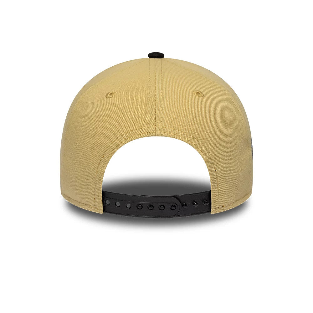 Pictured is this MLB Vegas LA Dodgers 9FORTY A-Frame cap in gold. 7