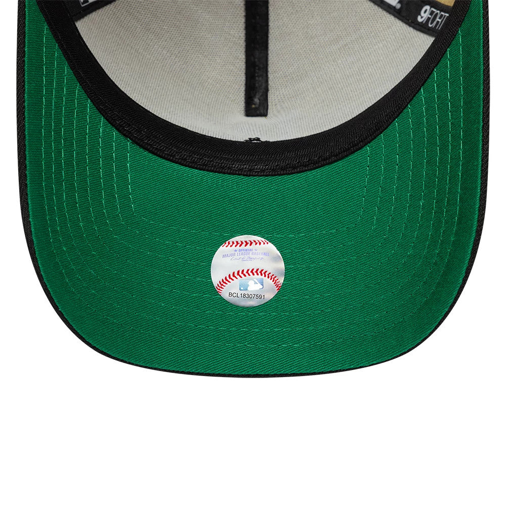 Pictured is this MLB Vegas LA Dodgers 9FORTY A-Frame cap in gold. 2