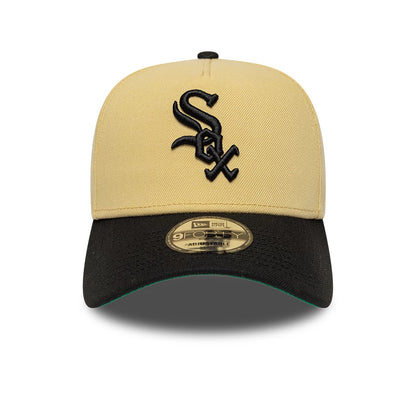 Pictured is this MLB Vegas Chicago White Sox 9FORTY A-Frame cap in gold. 3