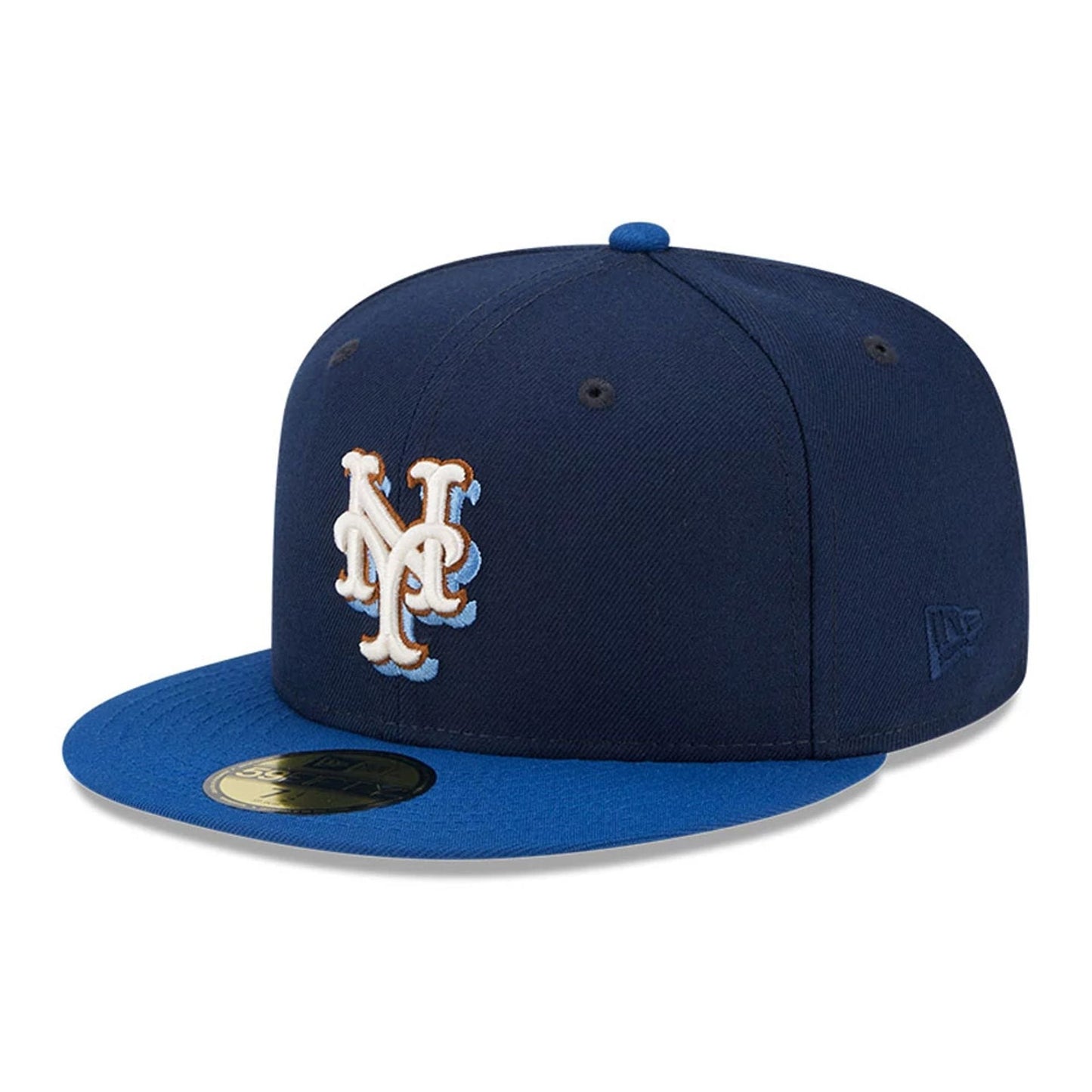 Pictured is this New York Mets Dark Blue 59FIFTY Fitted Cap 4