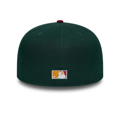 Pictured is this MLB Cooperstown Seattle Mariners 59FIFTY Fitted cap in dark green. 5