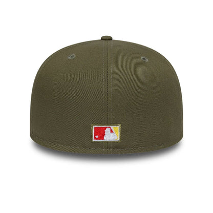 Pictured is this MLB Cooperstown Houston Astros 59FIFTY Fitted cap in green. 5