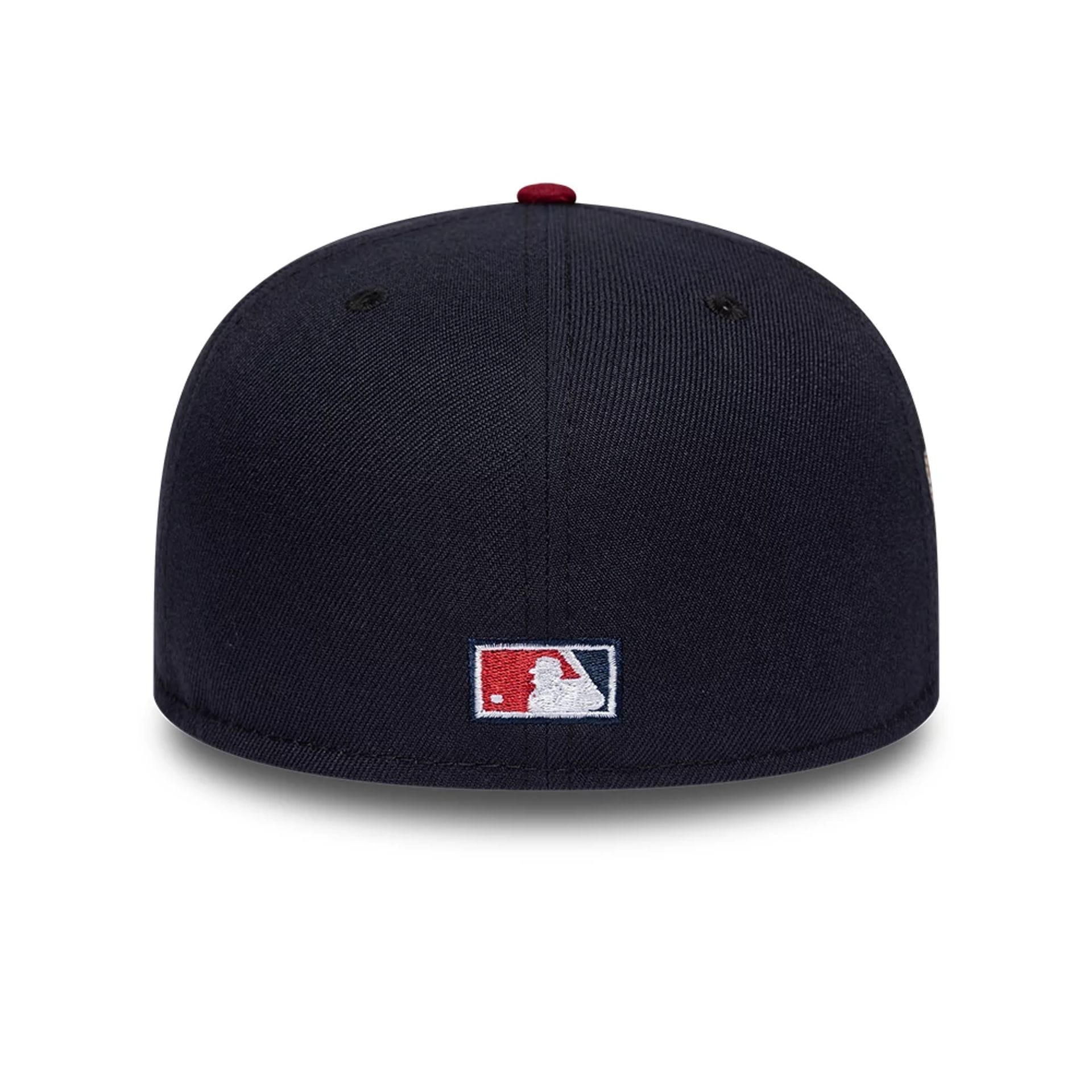 Pictured is this MLB Cooperstown New York Yankees 59FIFTY Fitted cap in navy. 5
