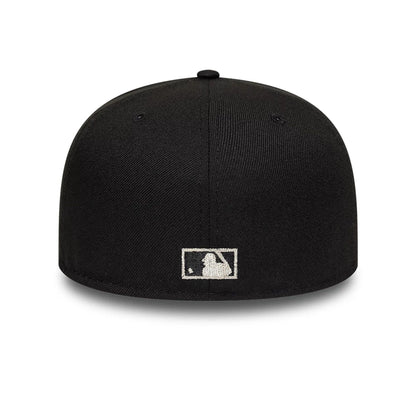 Pictured is this MLB Cooperstown Kansas City Royals 59FIFTY Fitted cap in black. 5