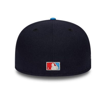 Pictured is this MLB Cooperstown Houston Astros 59FIFTY Fitted cap in navy. 5