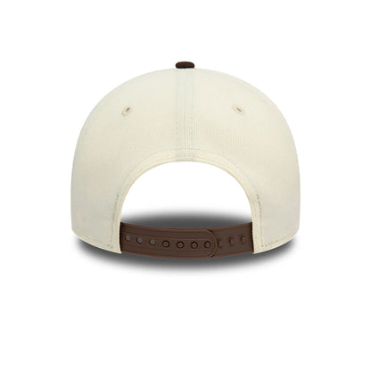 This is a MLB LA Dodgers Cream A-Frame Cap 6