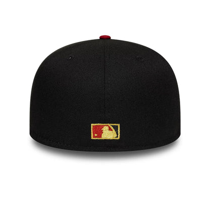 Pictured is this MLB Cooperstown Houston Astros 59FIFTY Fitted cap in black. 5