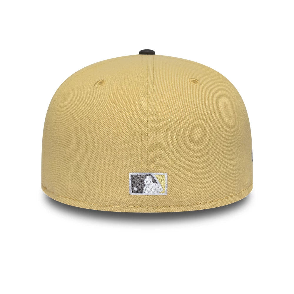 Pictured is this MLB Vegas Houston Astros 59FIFTY Fitted cap in gold. 7