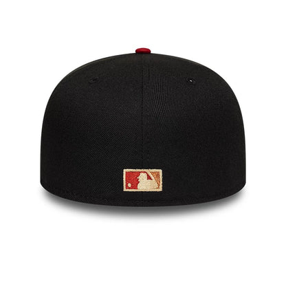 Pictured is this MLB Cooperstown Houston Astros 59FIFTY Fitted cap in black. 5