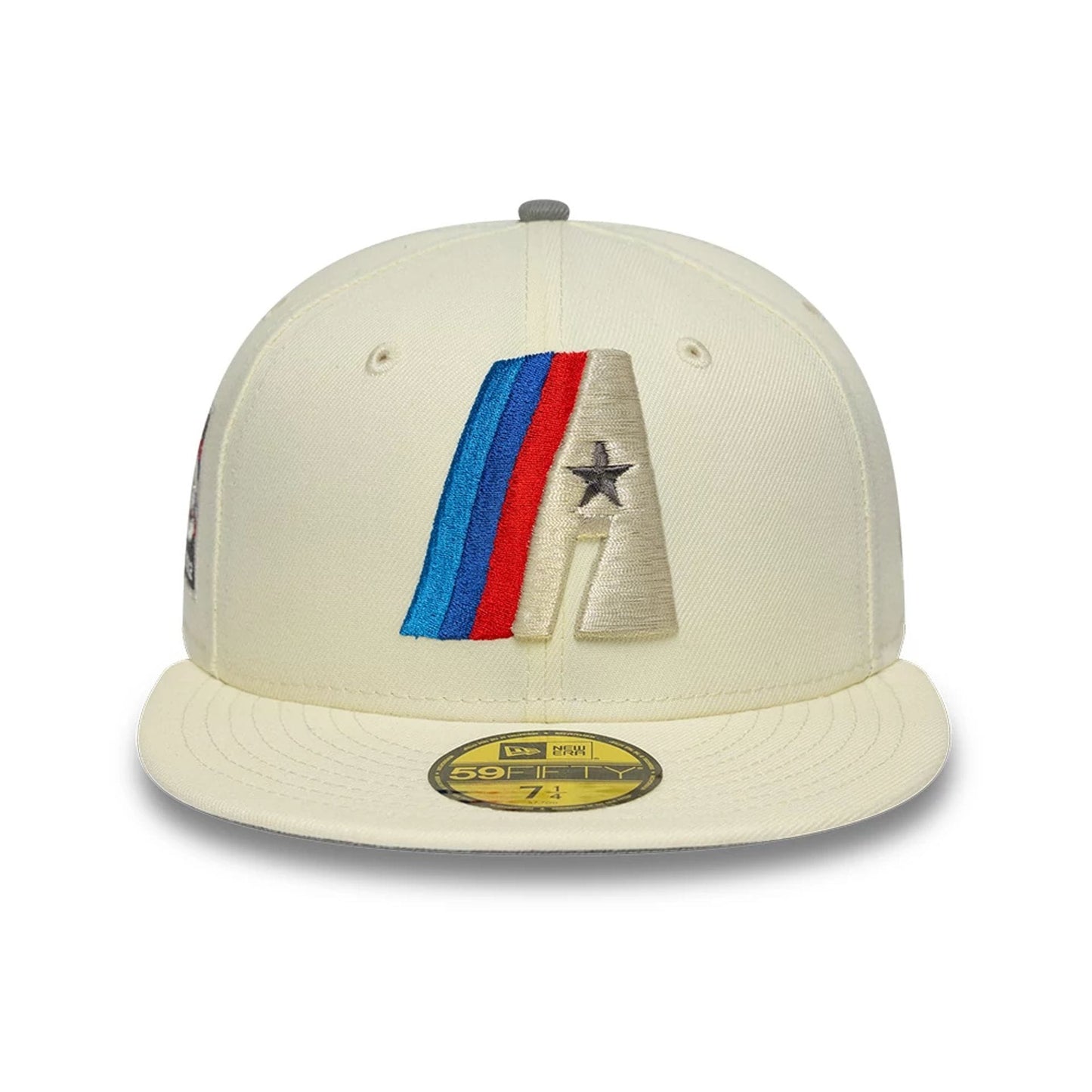 Pictured is this MLB Cooperstown Houston Astros 59FIFTY Fitted cap in white. 3