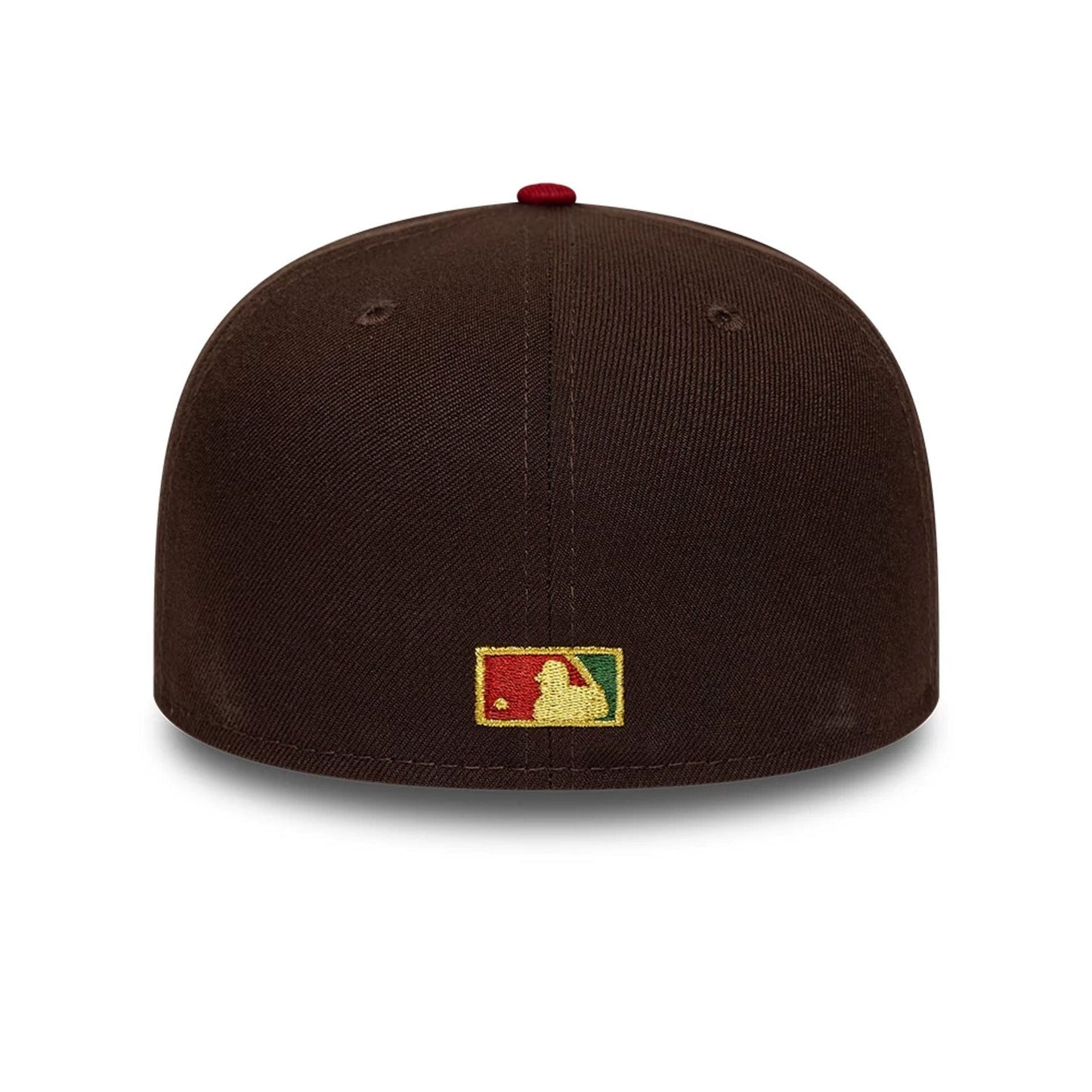 Pictured is this MLB Cooperstown Houston Astros 59FIFTY Fitted cap in dark brown. 5