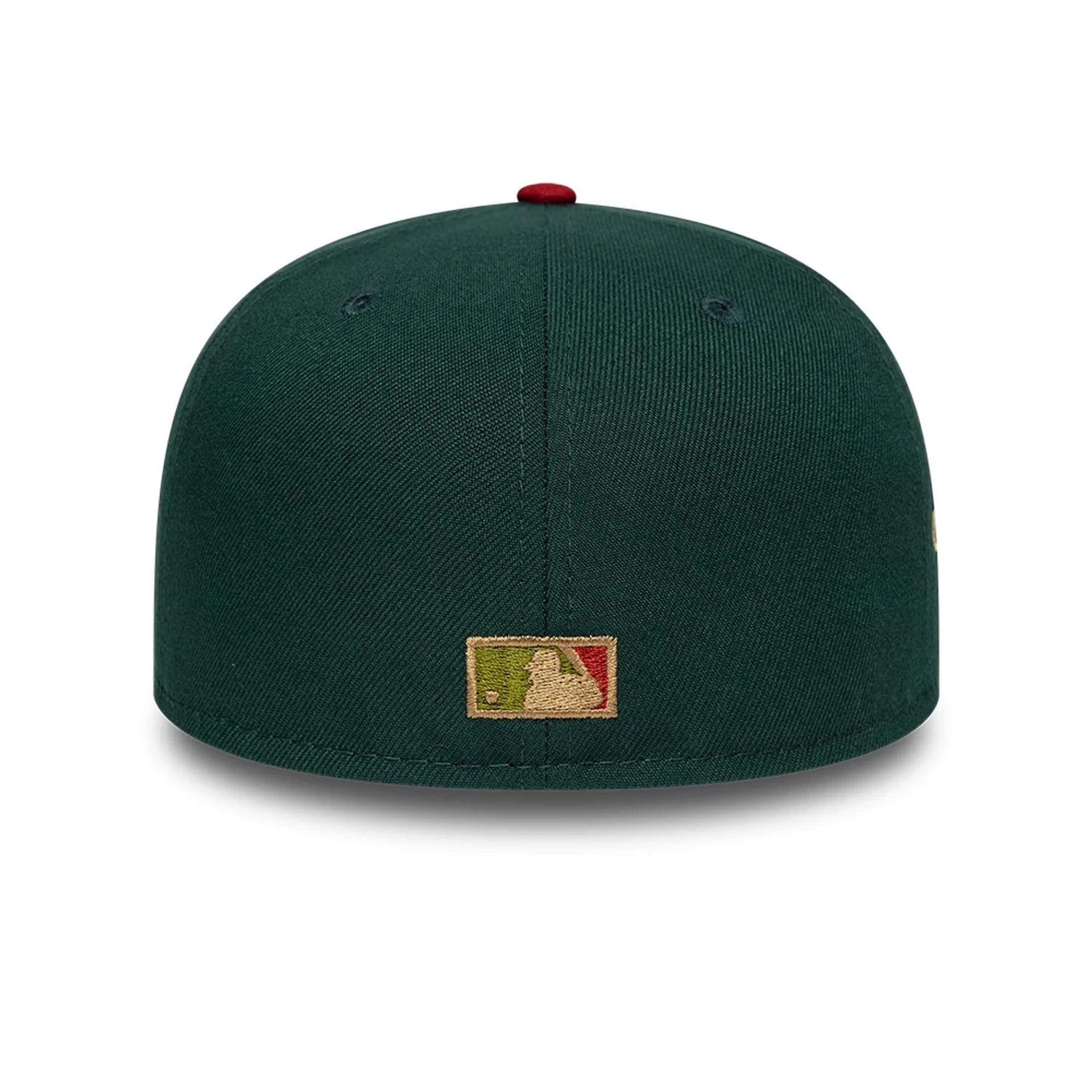 Pictured is this MLB Cooperstown Houston Astros 59FIFTY Fitted cap in dark green. 5