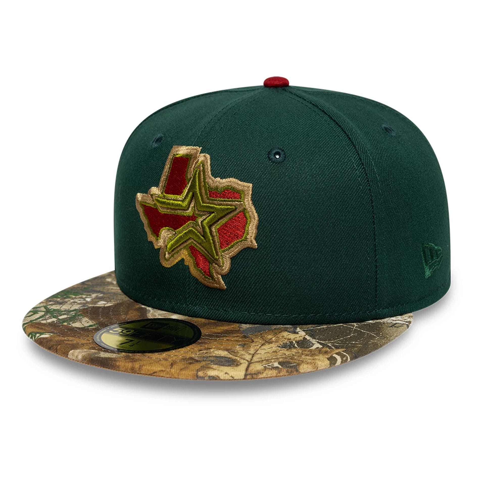 Pictured is this MLB Cooperstown Houston Astros 59FIFTY Fitted cap in dark green. 4