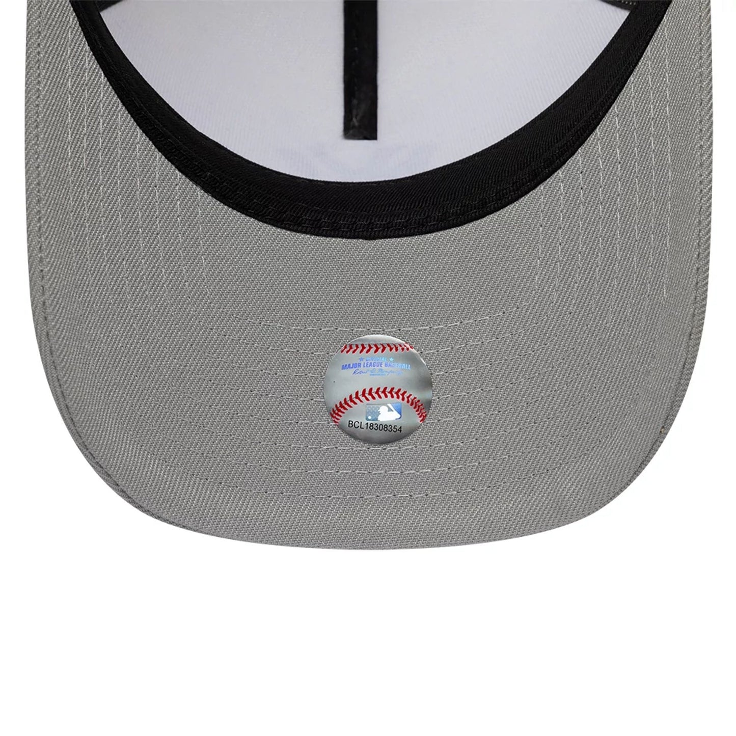 Pictured is this MLB Cooperstown New York Yankees 9FORTY A-Frame cap in white. 7