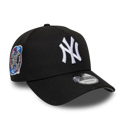 Pictured is this MLB Cooperstown New York Yankees 9FORTY A-Frame cap in black. 1