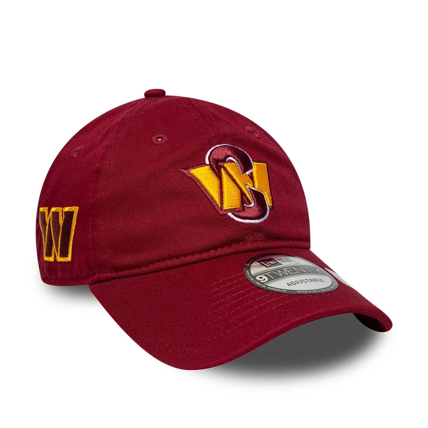 This is a Washington Commanders NFL Burgundy 9TWENTY Adjustable Cap 1