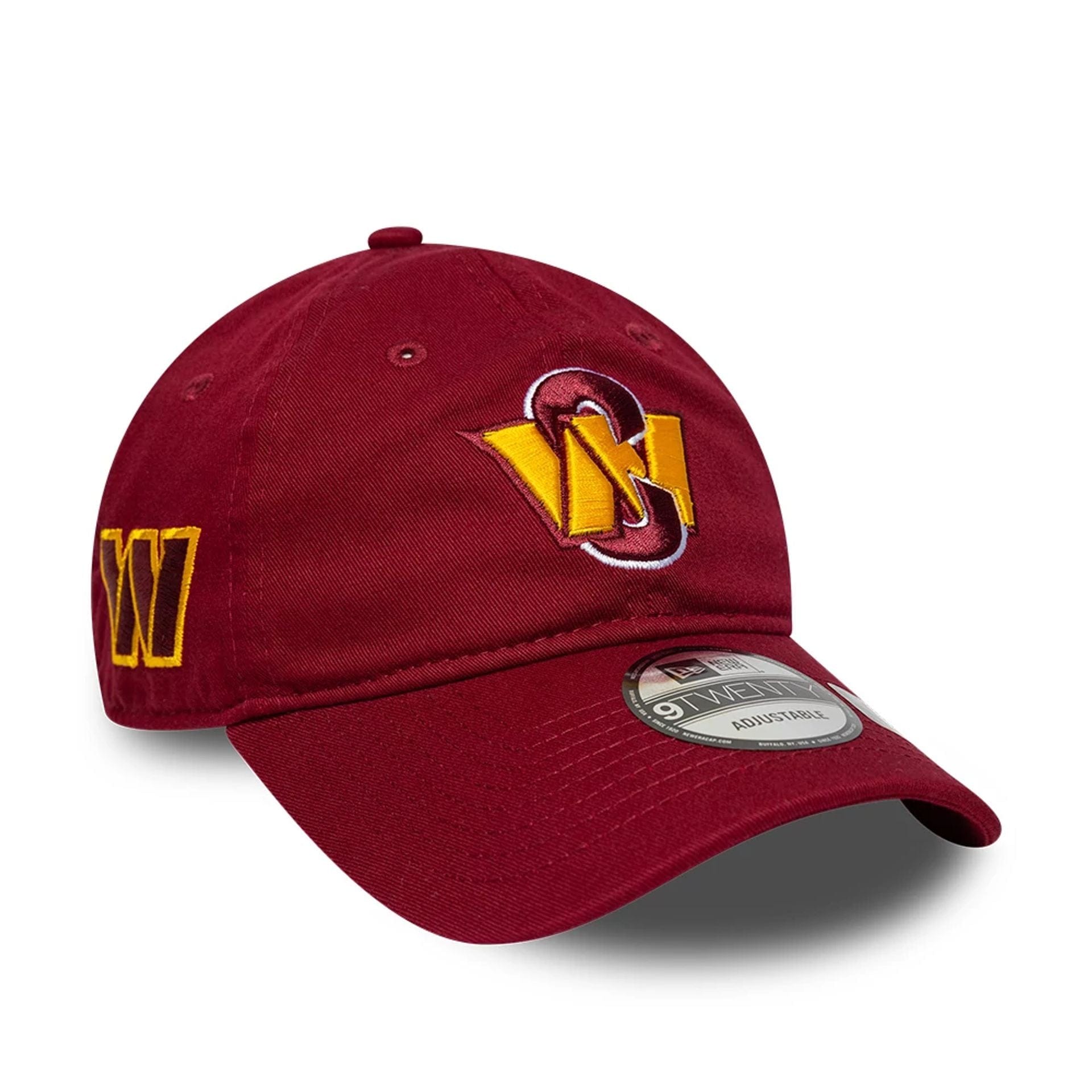 This is a Washington Commanders NFL Burgundy 9TWENTY Adjustable Cap 1