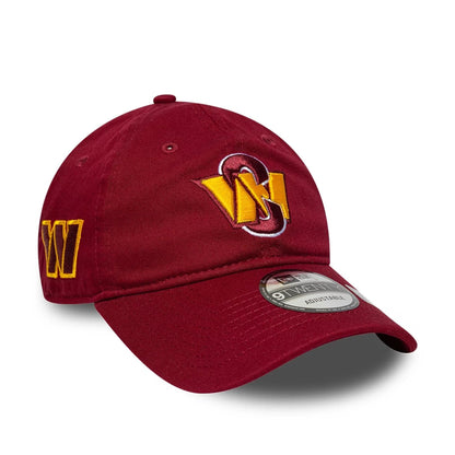 This is a Washington Commanders NFL Burgundy 9TWENTY Adjustable Cap 1