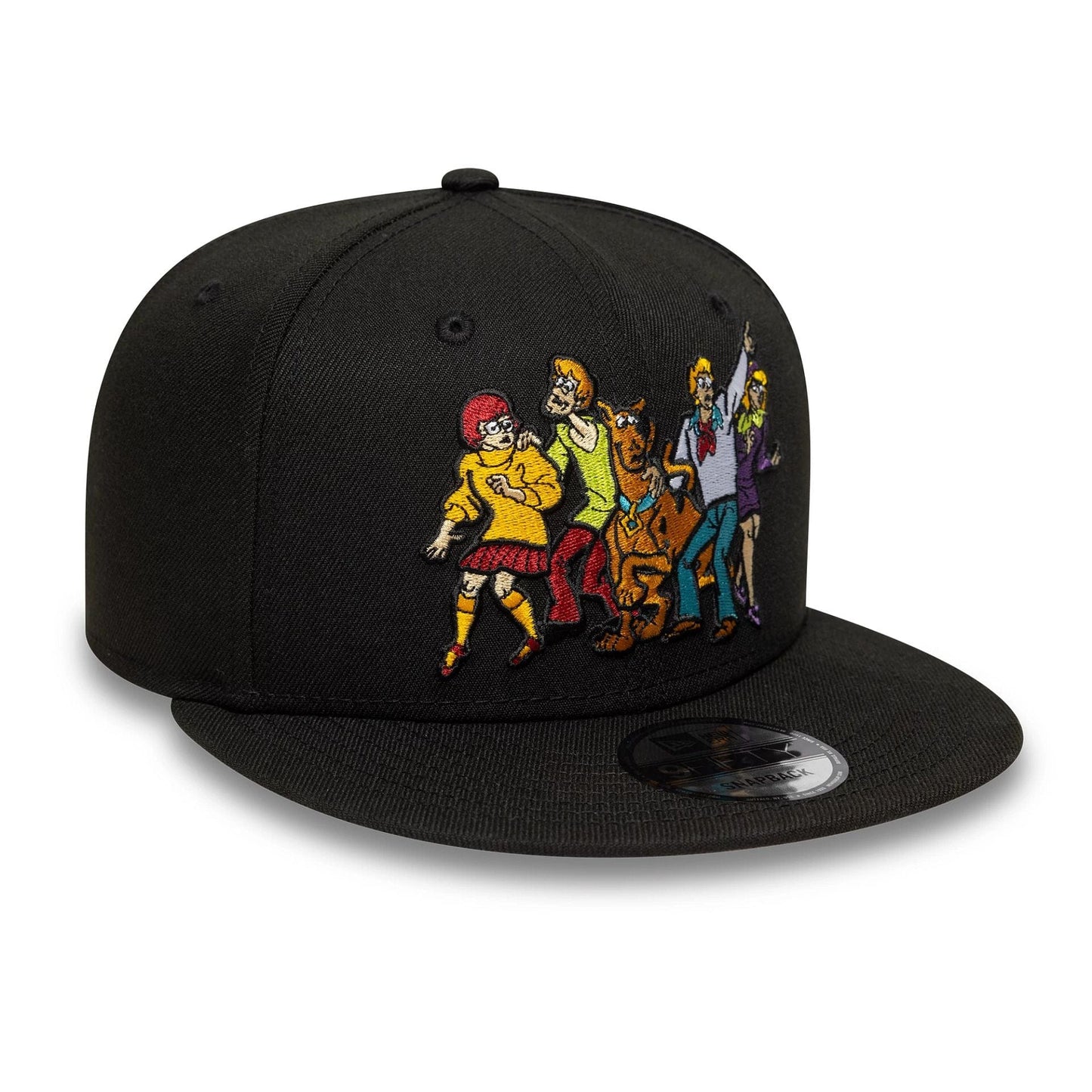 This is a Scooby Doo Gang Warner Brothers Black 9FIFTY Snapback Adjustable Cap 4