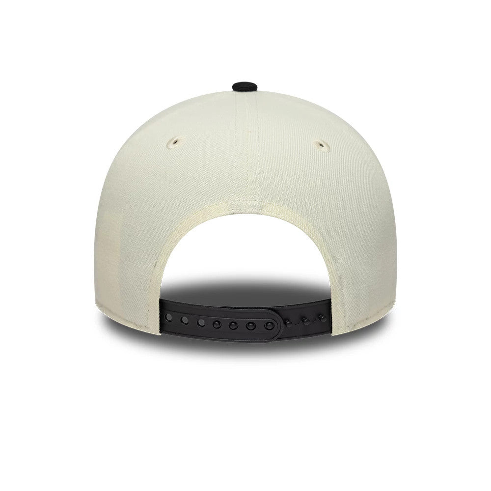 Pictured is this  MLB 2Tone LA Dodgers 9FORTY A-Frame cap in cream. 5