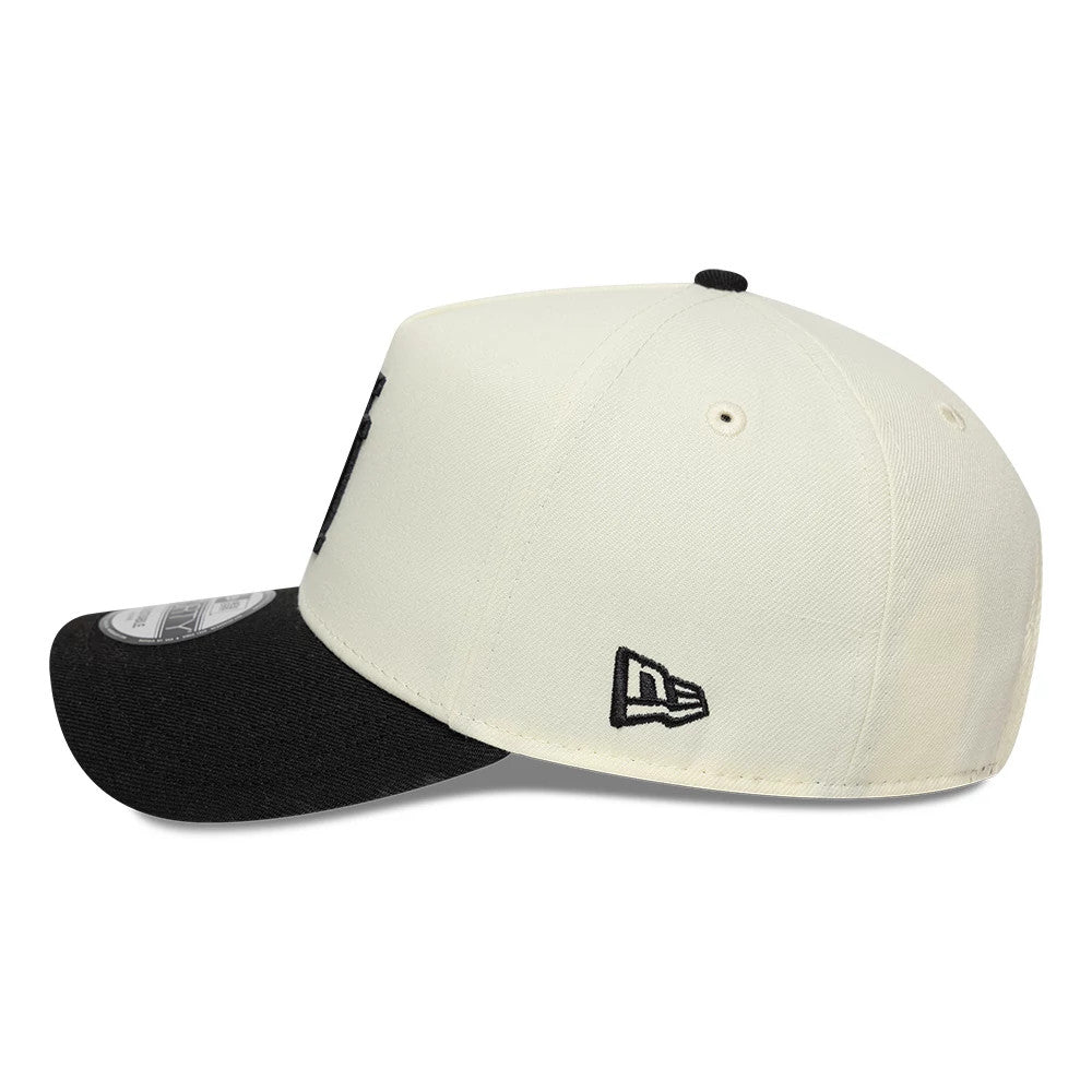 Pictured is this  MLB 2Tone LA Dodgers 9FORTY A-Frame cap in cream. 6