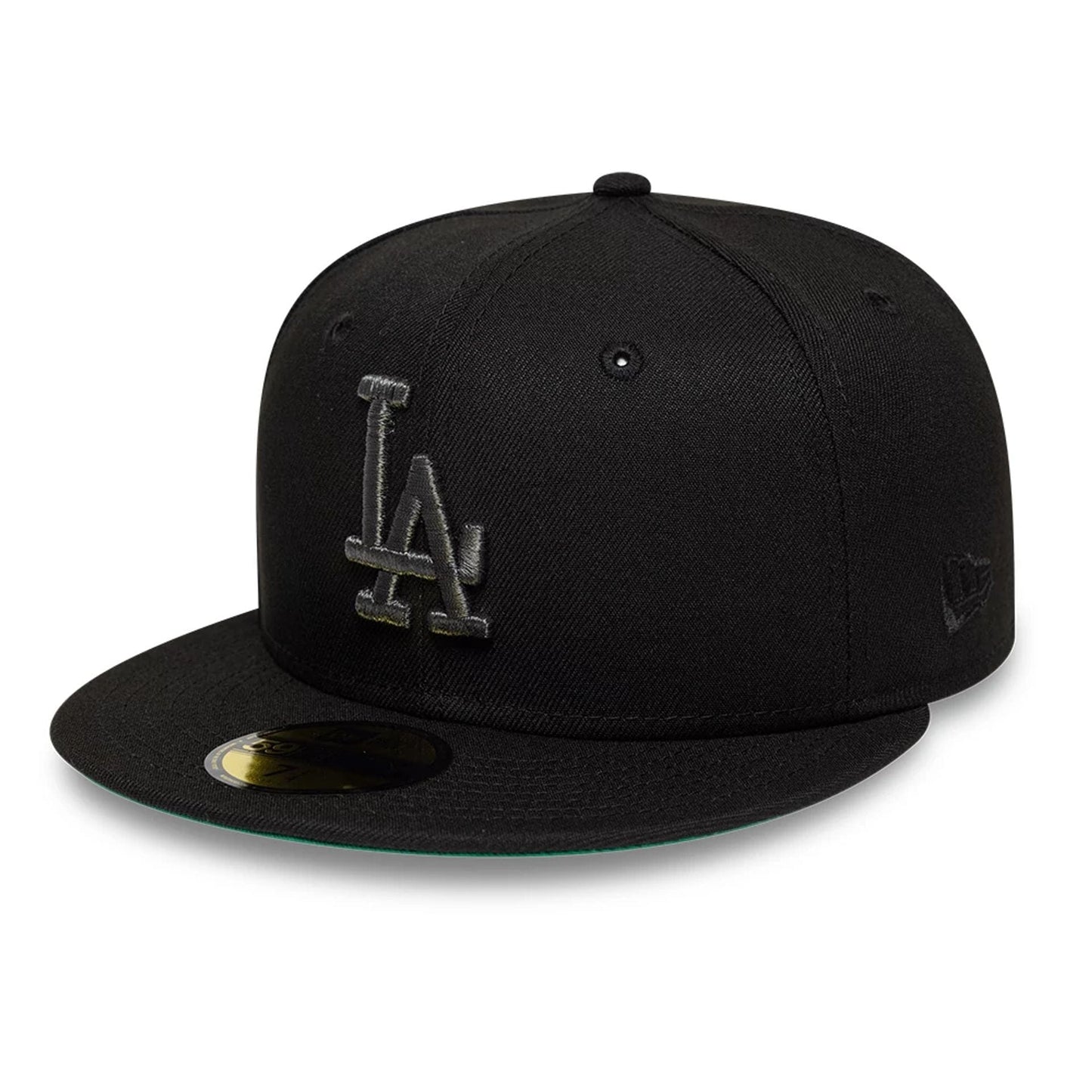 Pictured is this MLB Cooperstown LA Dodgers 59FIFTY Fitted cap in black. 4