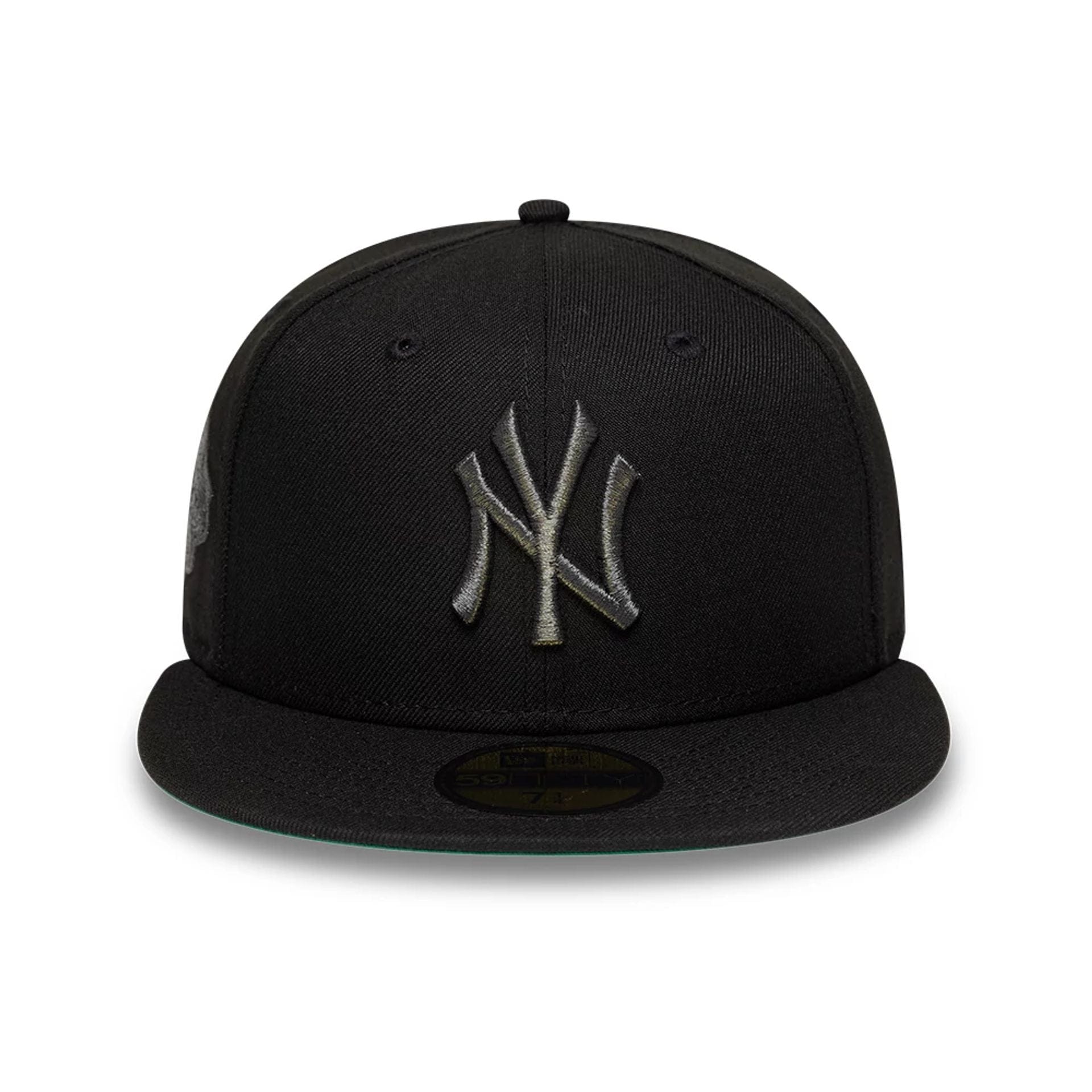 Pictured is this MLB Cooperstown New York Yankees 59FIFTY Fitted cap in black. 3