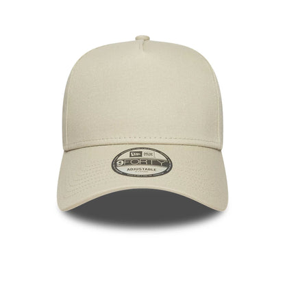 This is a New Era Beige 9FORTY A-Frame Adjustable Cap 3